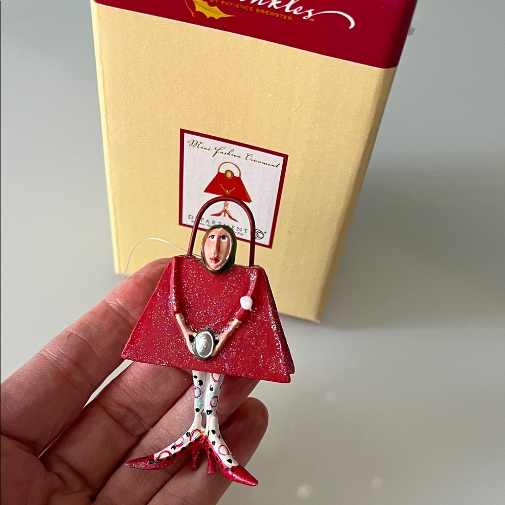 Department 56 Holiday ‘Mini Fashion’ Ornament.